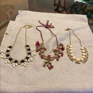 J Crew necklaces